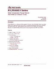 DataSheet R1LP0408C-5S pdf